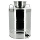 Fût inox 50L avec robinet pour huile d’olive