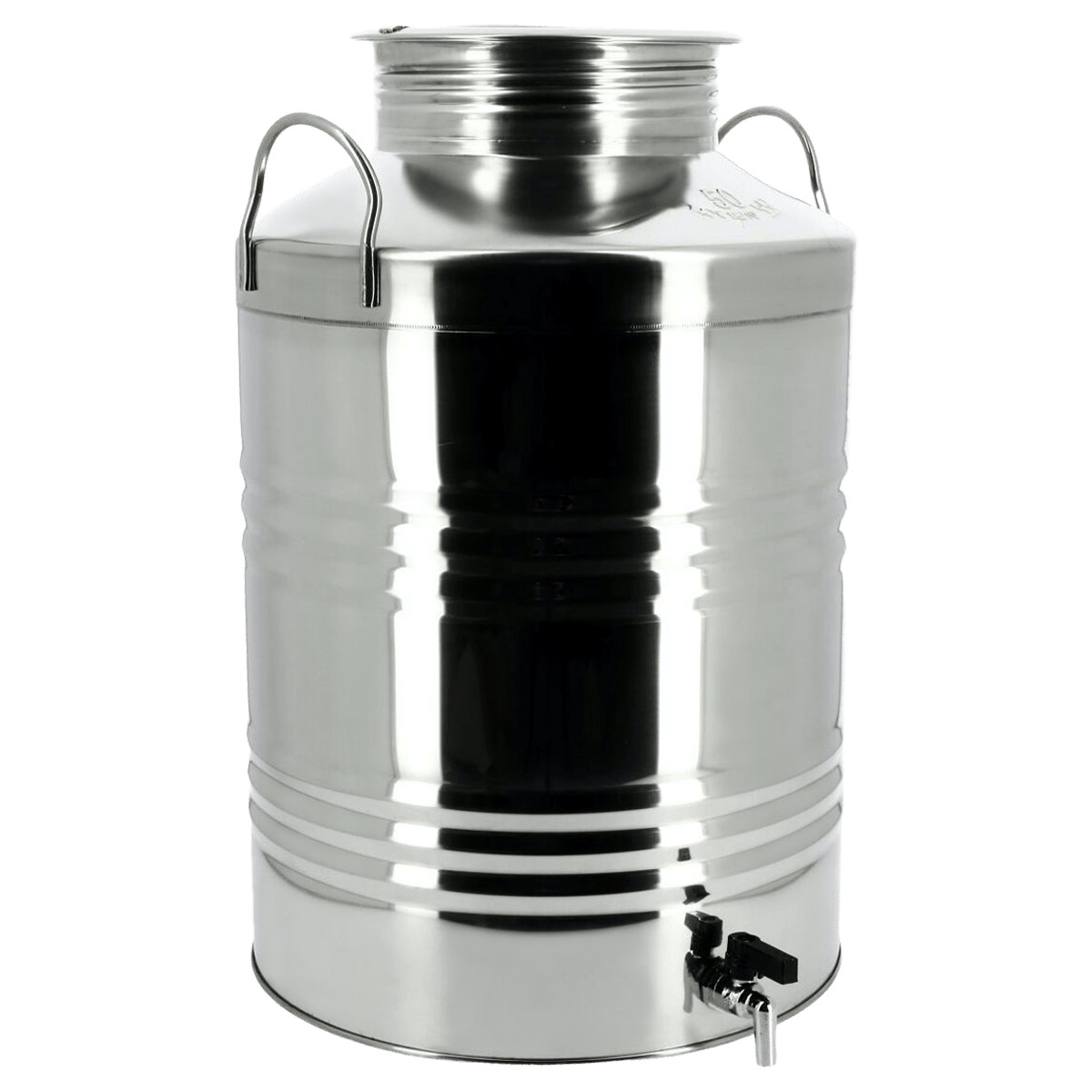 Fût inox 50L avec robinet...