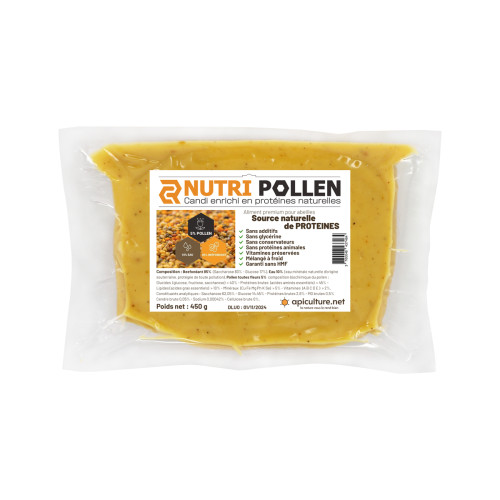 NUTRI POLLEN 5% - Plaque de 450g