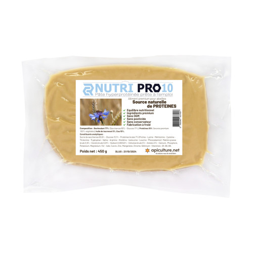 Candi hyperprotéiné Nutri Pro 10% - Plaque de 450g