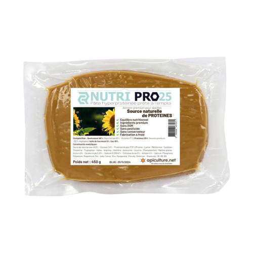 Candi hyperprotéiné Nutri Pro 25% - Plaque de 450g