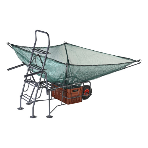 Brouette de récolte d'olives Pélican avec échelle 4 marches