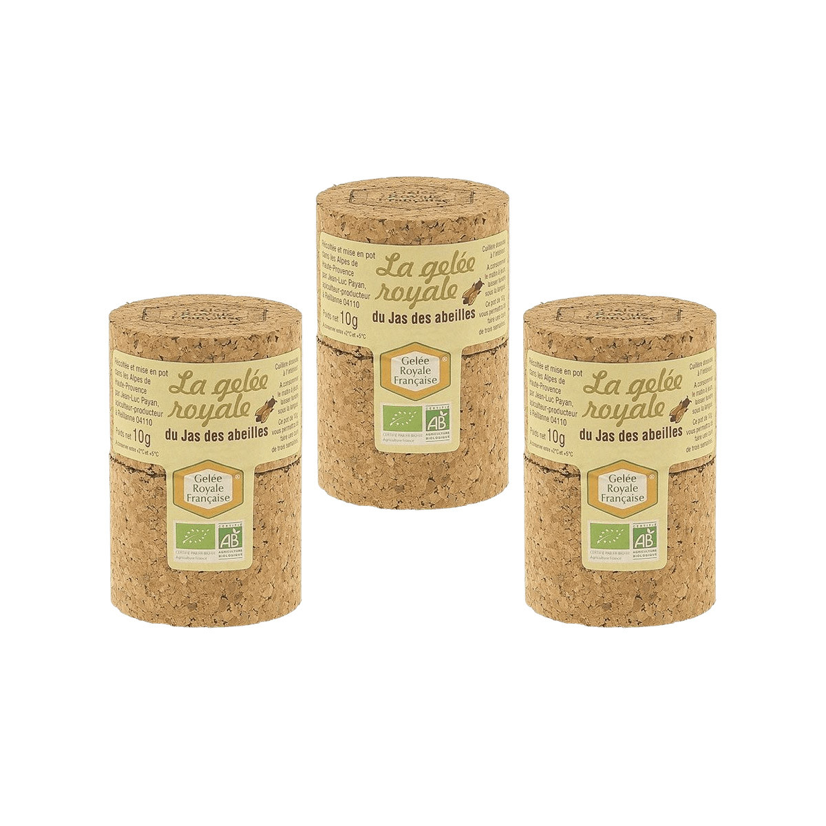Lot de 3 pots de Gelée...