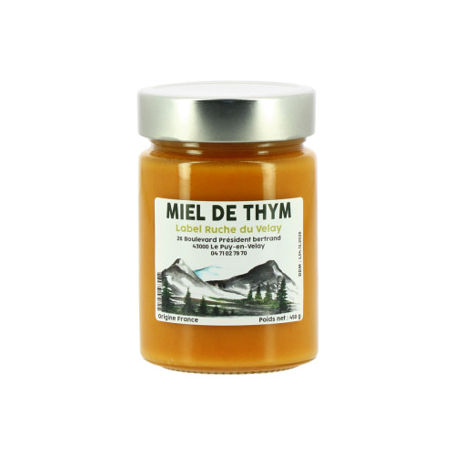 Miel de Thym 450g Label Ruche Origine France