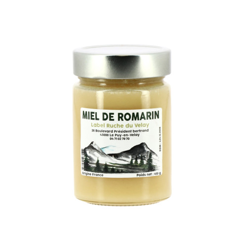 Miel de Romarin 450g Label Ruche Origine France