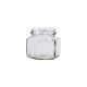 125 pots verre hexagonaux 125g (106 ml) TO53