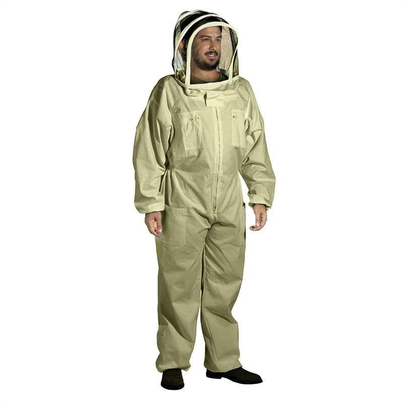 Combinaison De Protection Apicole – Respirante, Avec Fermeture éclair, Pour Travailler Au Rucher