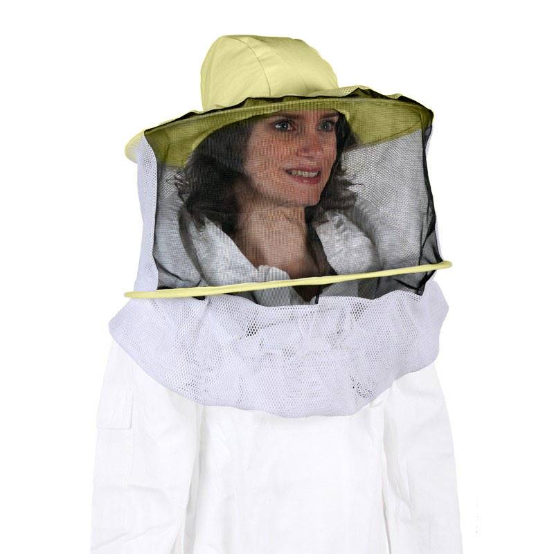 ZffXH Moustiquaire tête filet chapeau de pêche abeille