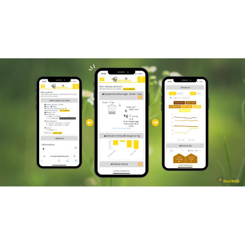 Balance connectée Bee2Beep Steel
