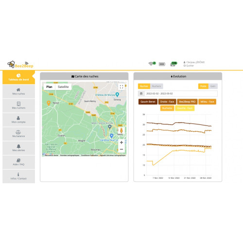 Balance connectée Bee2Beep Steel