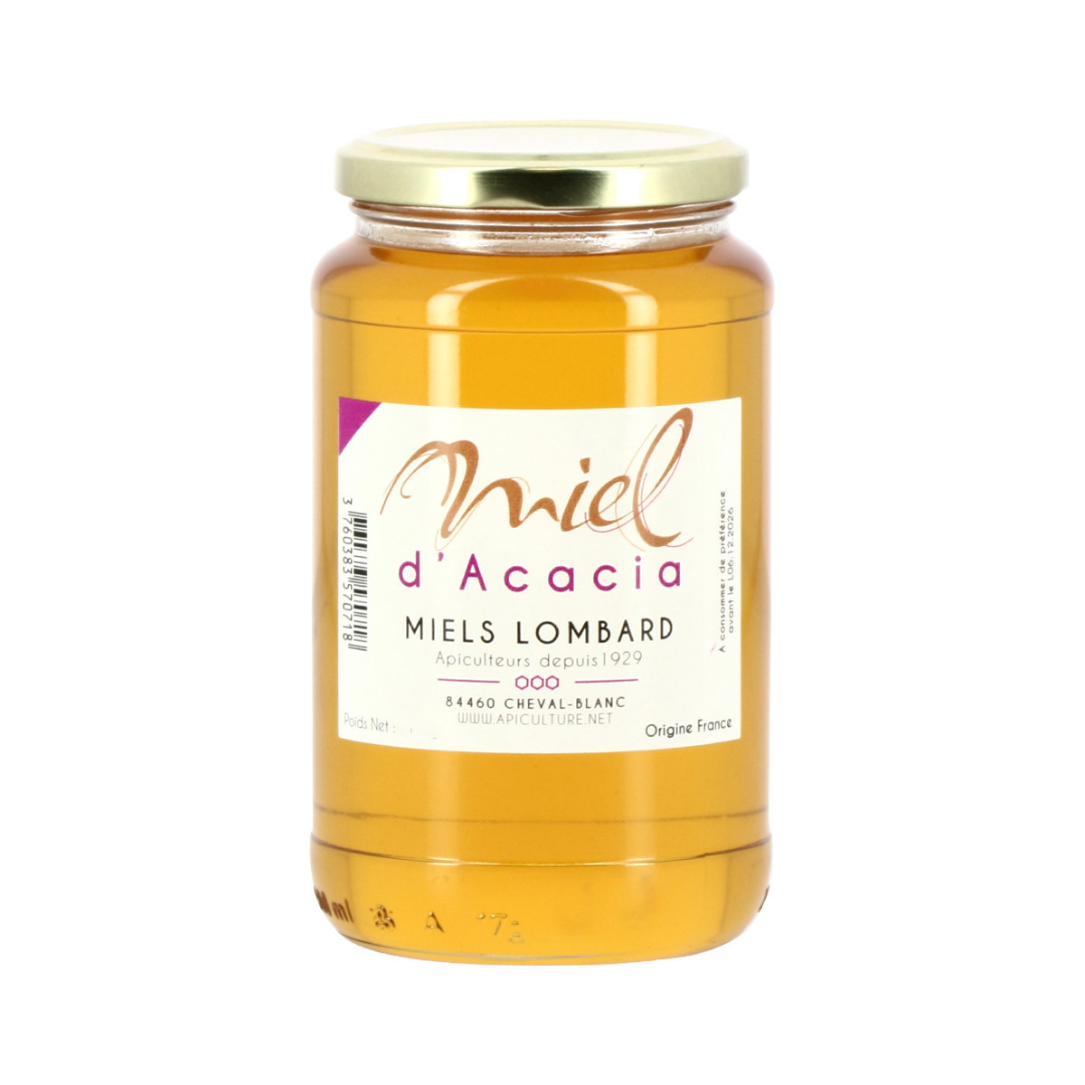 Miel d'Acacia 1kg Guillaume...