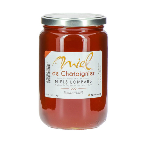 Miel de Châtaignier 1kg Guillaume Lombard
