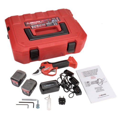 Sécateur électrique PRO avec 2 batteries