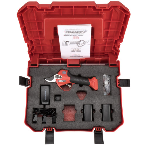 Pack sécateur + tronçonneuse + 3 batteries