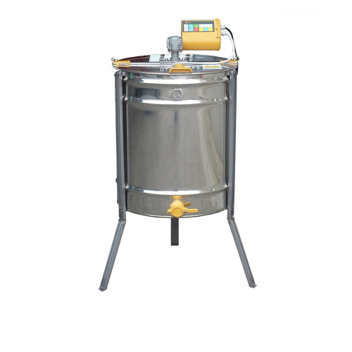 Extracteur 9 1/2 radiaire ou 3 cadres Dadant électrique avec grilles évacuation totale