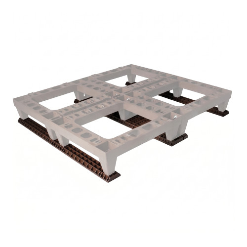 3 semelles pour 2 palettes support Nicot 2 ruches