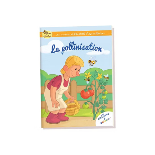 La pollinisation - Histoire à colorier