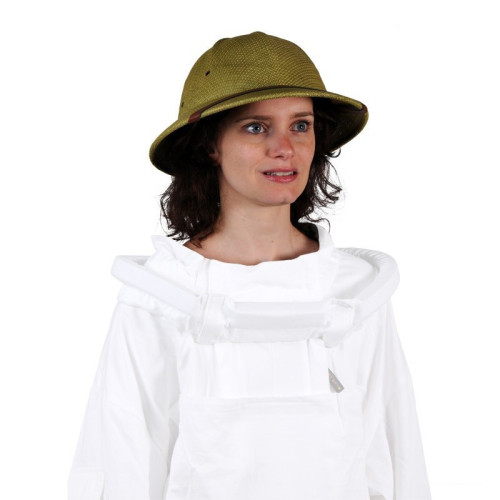 Casque colonial avec voile