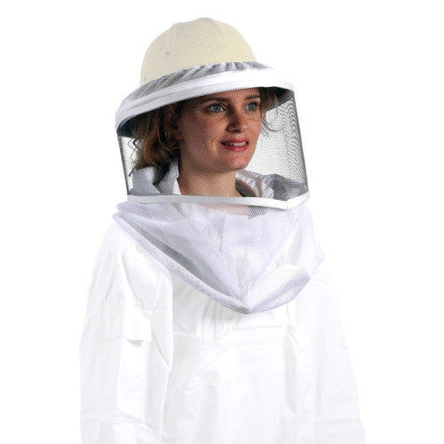 Casque colonial avec voile