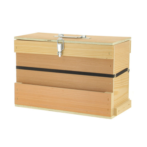 Caisse à outils en bois complète - Tool box