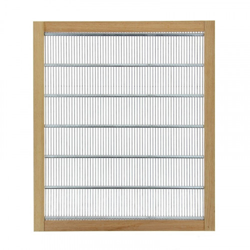 Grille à reine encadrement bois Dadant 10 cadres