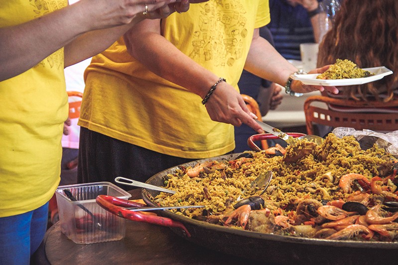 Paella géante Paella géante