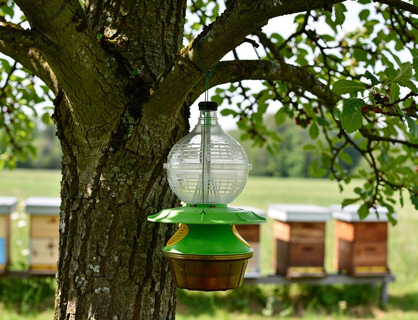 Piège Japonais : solution sélective contre le frelon asiatique à pattes jaunes