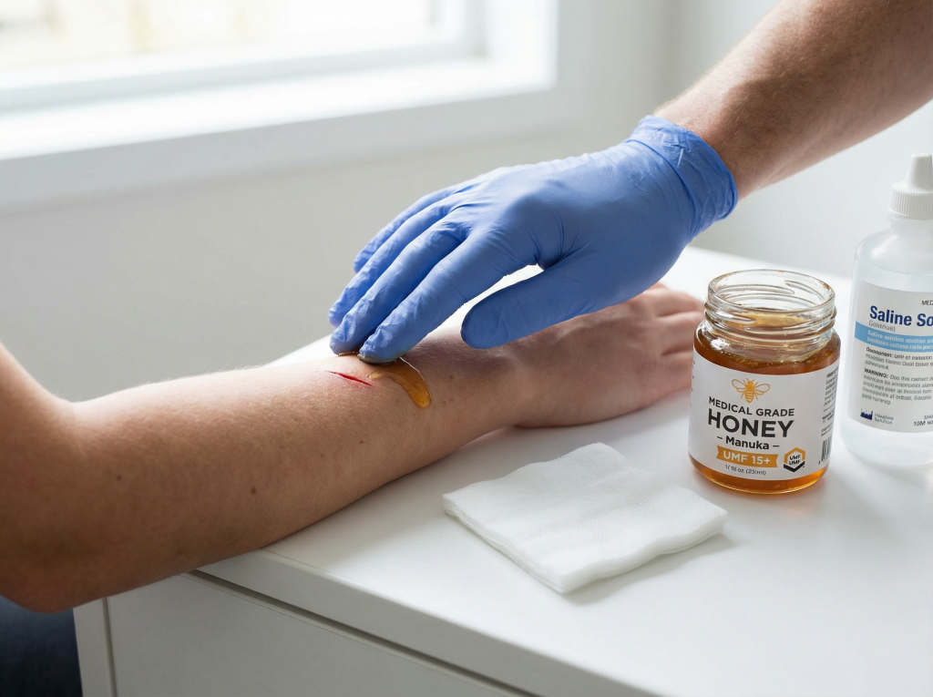 Le miel cicatrisant : comment soigner naturellement une plaie avec le miel