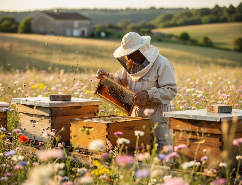 Bilan 2025 de la récolte de miel : année contrastée pour l’apiculture française
